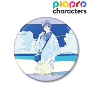 ピアプロキャラクターズ 描き下ろしイラスト KAITO 初夏のお出かけver. Art by かとうれい BIG缶バッジ (キャラクターグッズ)
