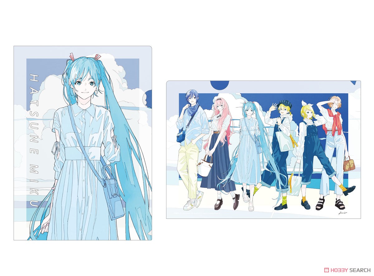 Piapro Characters [Especially Illustrated] Hatsune Miku Early Summer Go Out Ver. Art by Rei Kato Clear File (Anime Toy) Other picture1
