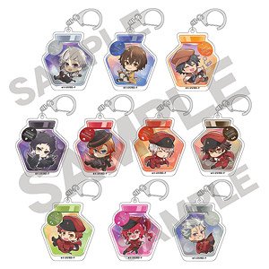 文豪ストレイドッグス トレーディングアクリルキーホルダー インクボトル (10個セット) (キャラクターグッズ)