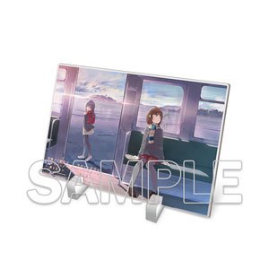アニメ『青春ブタ野郎はおでかけシスターの夢を見ない』『青春ブタ野郎はランドセルガールの夢を見ない』 新作発表ビジュアル アクリルプレート (キャラクターグッズ)