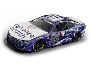`シェーン・ヴァン・ギスバーゲン` #91 ENHANCE HEALTH シボレー カマロ NASCAR 2023 (ミニカー)