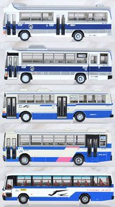 The Bus Collection J.R. Bus 35th Anniversary Five Company Set (5 Cars Set) (Model Train)