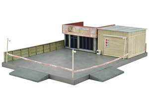 建物コレクション 043-3 廃業した整備所 (鉄道模型)