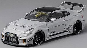 Nissan 35GTRR LBWK スーパーシルエット マットグレー (ミニカー)
