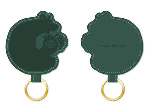 The Seven Deadly Sins: Dragon`s Judgement Leather Magnet Key Ring Vol.2 King (Anime Toy)