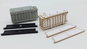 C Type Loading Frame Set for SHIKI800, SHIKI801 w/Transformer Paper Kit (Unassembled Kit) (Model Train)
