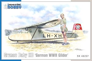 グルナウ・ベビーIIB `WW.II ドイツグライダー` (プラモデル)