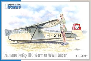 Grunau Baby IIB `German WWII Glider` (Plastic model)