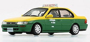 トヨタ カローラ 1996 AE100 タイ タクシー RHD (ミニカー)