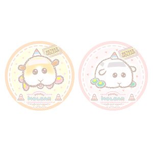 Pui Pui Molcar Driving School -DesignProduced by Sanrio- Can Badge (Set of 2) (Anime Toy)
