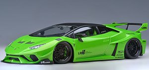 Liberty Walk LB- Silhouette Works Lamborghini Huracan GT (Pear Green) (Diecast Car)