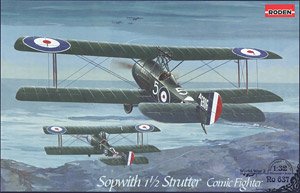 Sopwith 1 1/2 Strutter Comic Fighter (Plastic model)