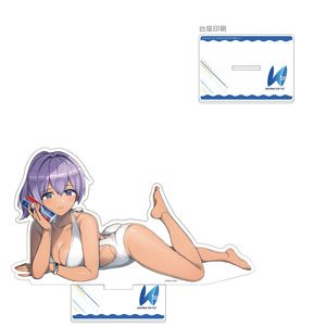 [Dolphin Wave] Extra Large Acrylic Stand (Hayate Souma (Swimwear)) (Anime Toy)