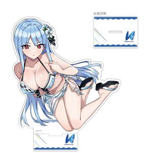 [Dolphin Wave] Extra Large Acrylic Stand (Hiori Nayuki (Swimwear)) (Anime Toy)