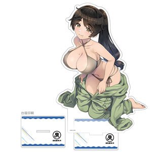 [Dolphin Wave] Extra Large Acrylic Stand (Yume Yamaba (Swimwear)) (Anime Toy)