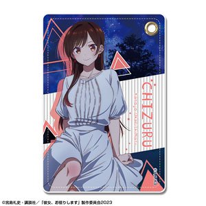 彼女、お借りします レザーパスケース Ver.3 デザイン01 (水原千鶴/A) (キャラクターグッズ)