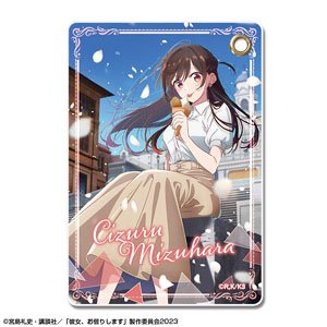 Rent-A-Girlfriend Leather Pass Case Ver.3 Design 06 (Chizuru Mizuhara/B) (Anime Toy)