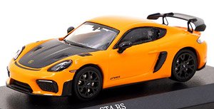 Porsche Cayman GT4 RS Pastel Orange (Diecast Car)