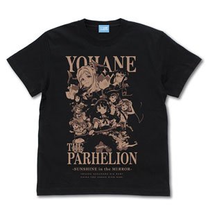 Yohane of the Parhelion: Sunshine in the Mirror Numazu Fellow Workers T-Shirt Black M (Anime Toy)