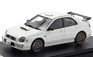Subaru Impreza S202 STi Version (2002) Pure White (Diecast Car)