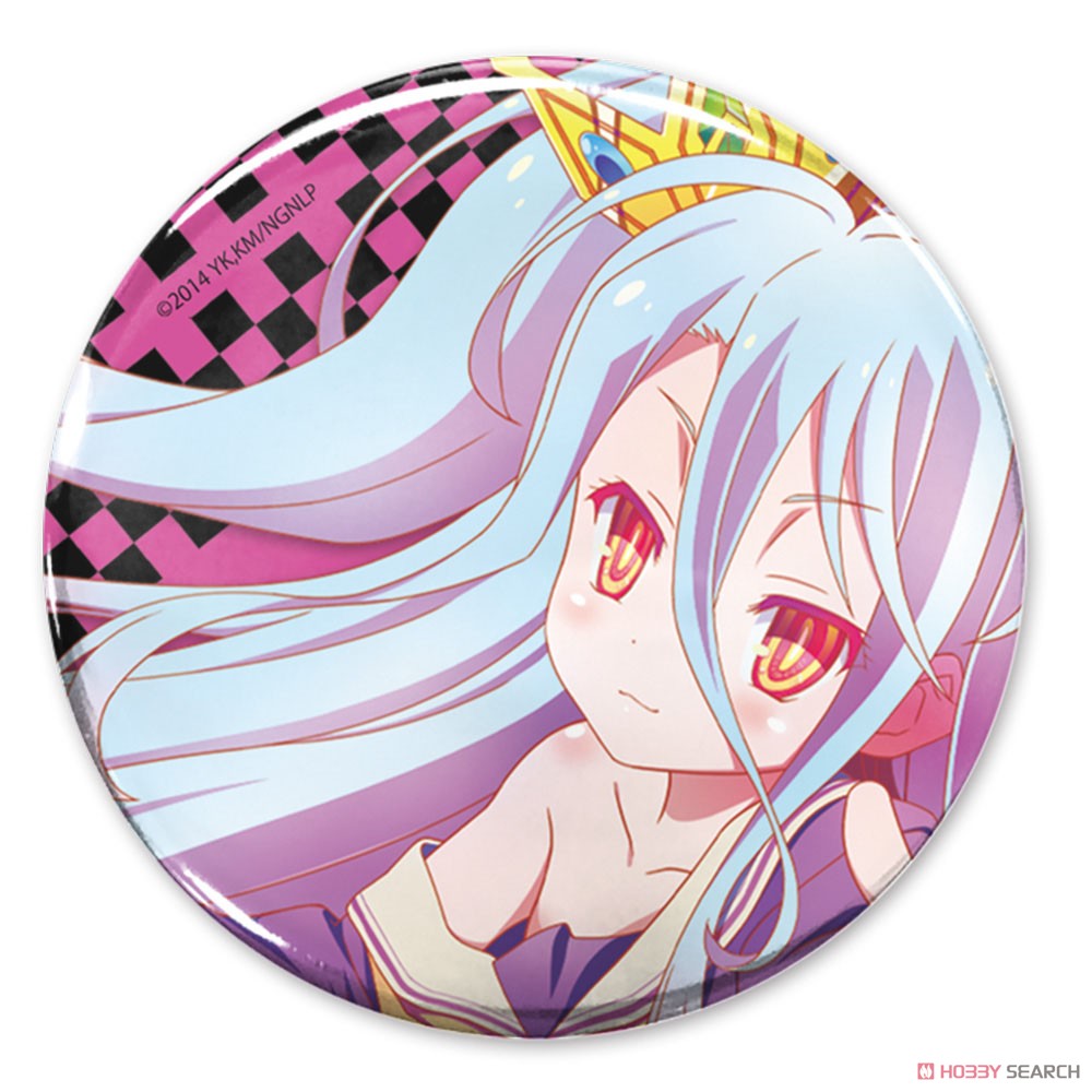 ノーゲーム・ノーライフ 描き下ろし「白」 65mm缶バッジ ASCIENTE！Ver. (キャラクターグッズ) 商品画像1