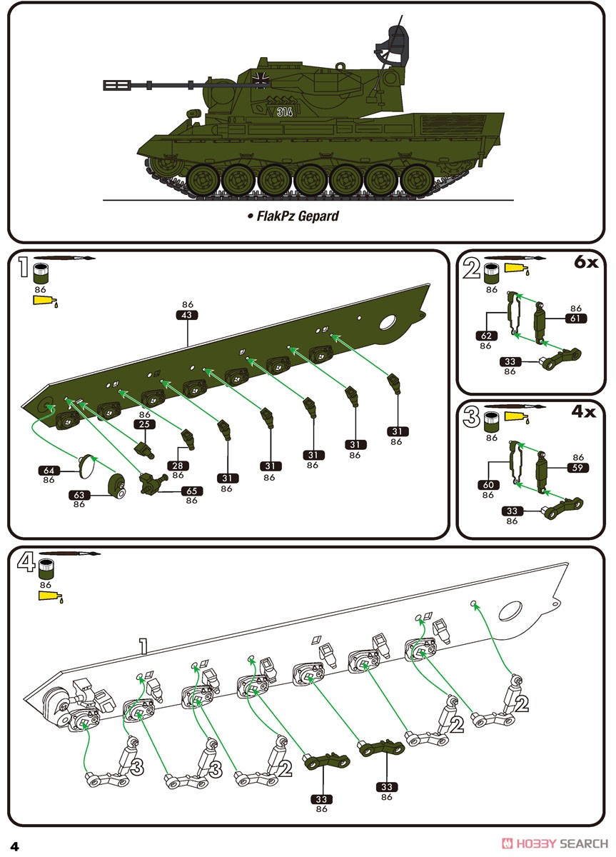 Gepard (Plastic model) Assembly guide1