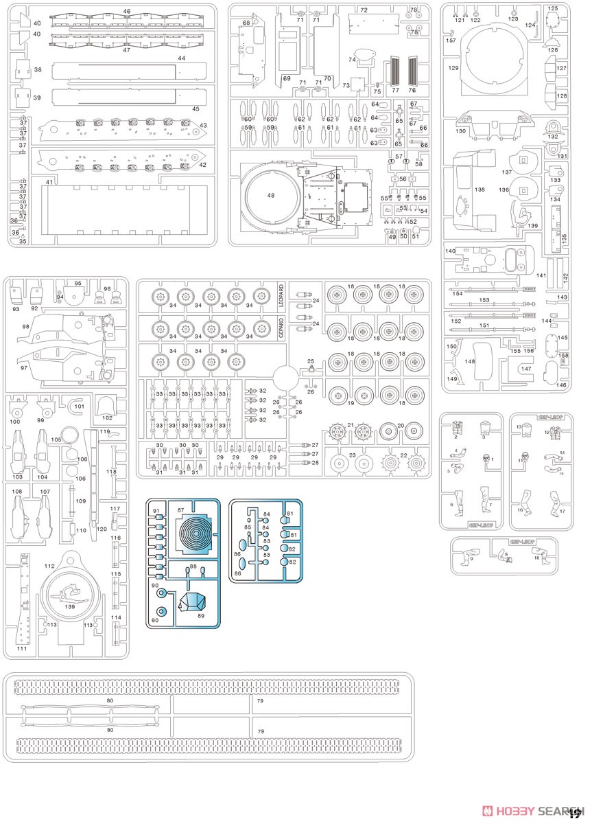 Gepard (Plastic model) Assembly guide11