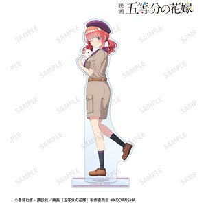 映画『五等分の花嫁』 東武動物公園コラボ 描き下ろしイラスト 中野二乃 サファリルックver. 特大アクリルスタンド (キャラクターグッズ)