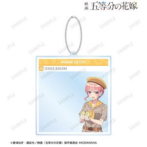 [The Quintessential Quintuplets Movie] Tobu Zoo Collaboration [Especially Illustrated] Ichika Nakano Safari Look Ver. SNS Style Big Acrylic Key Ring (Anime Toy)