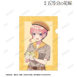 映画『五等分の花嫁』 東武動物公園コラボ 描き下ろしイラスト 中野一花 サファリルックver. クリアファイル (キャラクターグッズ)