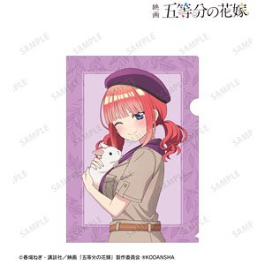 映画『五等分の花嫁』 東武動物公園コラボ 描き下ろしイラスト 中野二乃 サファリルックver. クリアファイル (キャラクターグッズ)