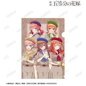 映画『五等分の花嫁』 東武動物公園コラボ 描き下ろしイラスト 集合 サファリルックver. クリアファイル (キャラクターグッズ)