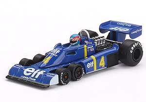Tyrrell P34 #4 Patrick Depailler 1976 Swedish GP 2nd Place (Diecast Car)