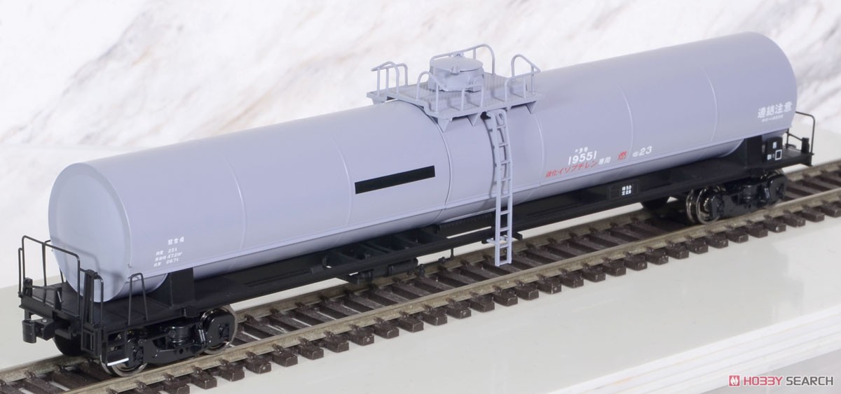 1/80(HO) Liquid-Isobuthylene Tank Type TAKI-19550 Painted, Ready to run, DC (One Car) (Model Train) 商品画像3