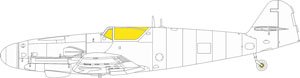 Bf109K 「Tフェース」 両面塗装マスクシール (エデュアルド用) (プラモデル)