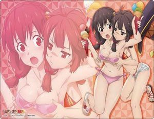 Bushiroad Rubber Mat Collection V2 Vol.933 KonoSuba: An Explosion on This Wonderful World! [Yunyun & Megumin] (Card Supplies)
