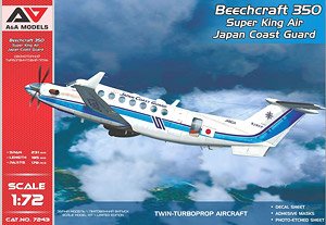 Beechcraft 350 `Super King Air` (Japan Coast Guard) (Plastic model)