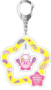 Yuratto Acrylic Key Ring Kirby Muteki! Suteki! Closet 03 Cock YAK (Anime Toy)