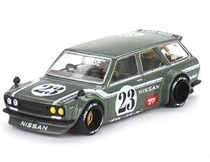 Datsun Kaido 510 Wagon Carbon Fiber V3 (RHD) (Diecast Car)