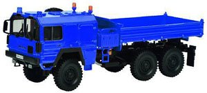 MAN Kat1, 3axle dumper, THW (ミニカー)