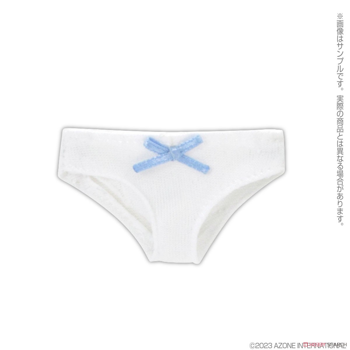 PNS リボンシンプルショーツ (サックス×ホワイト) (ドール) 商品画像1