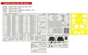 Spitfire Mk.I Big Ed Parts Set (for Kotare) (Plastic model)