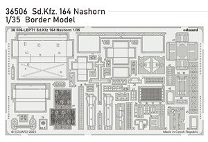 Sd.Kfz.164 ナースホルン エッチングパーツ (ボーダーモデル用) (プラモデル)