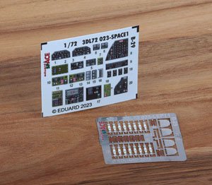 B-29 「スペース」 内装3Dデカール w/エッチングパーツセット (アカデミー用) (プラモデル)