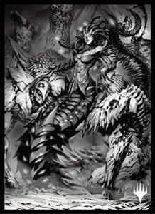 Magic: The Gathering Players Card Sleeve MTGS-265 [Phyrexia: All Will Be One] [Vraska, Betrayal`s Sting] (Card Sleeve)