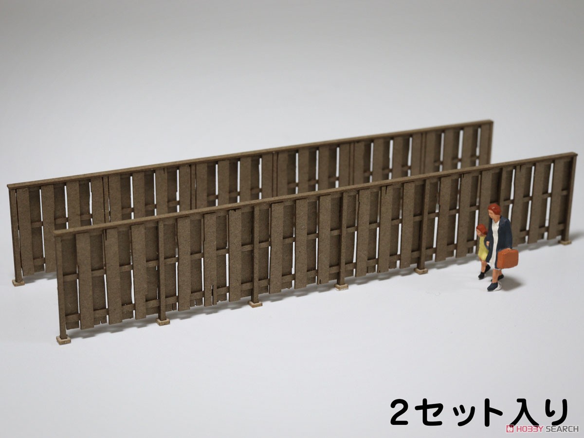 1/83(HO) Yamatobei (Wooden Fence) [1:83, Colored Paper] (Unassembled Kit) (Model Train) Other picture1