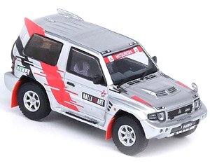 Mitsubishi Pajero Evolution `RALLIART` Silver (Diecast Car)