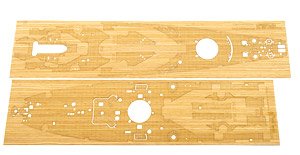 アメリカ海軍 ミズーリ・ウィスコンシン用 木製甲板 (プラモデル)