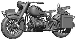 German R75 Motorbike (Plastic model)