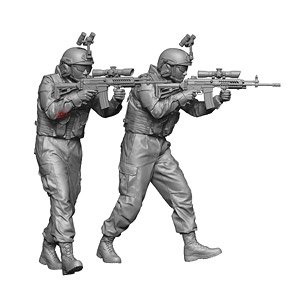 現用 韓国陸軍(ROKA) 特殊部隊員セット (2体入) (プラモデル)
